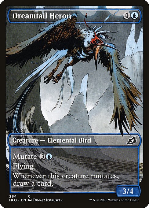 Dreamtail Heron - Ikoria: Lair of Behemoths Common Card