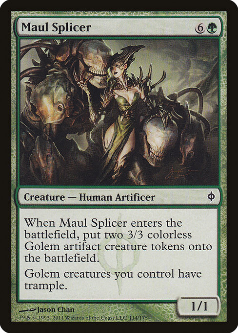 Maul Splicer - New Phyrexia Common Card