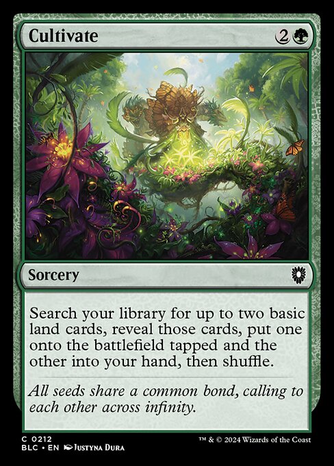 Cultivate - Bloomburrow Commander Common Card