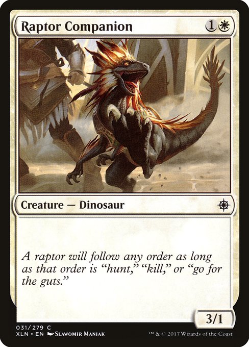 Raptor Companion - Ixalan Common Card