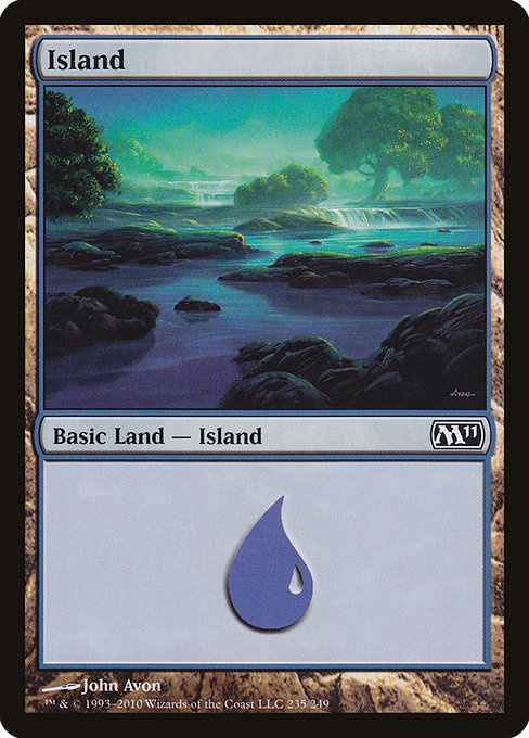 Island - Magic 2011 Common Card
