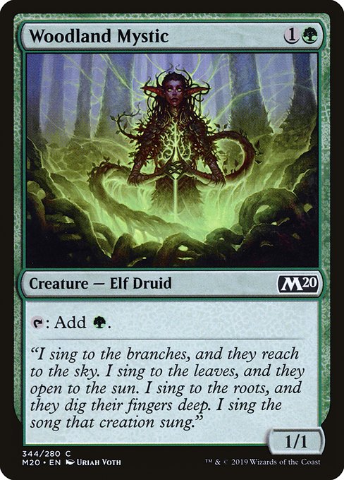 Woodland Mystic - Core Set 2020 Common Card