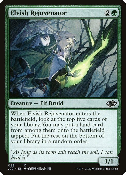 Elvish Rejuvenator - Jumpstart 2022 Common Card
