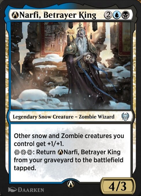 A-Narfi, Betrayer King - Kaldheim Uncommon Card