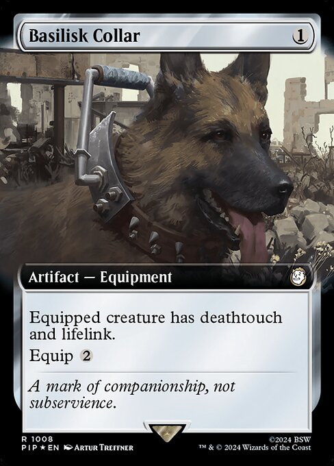 Basilisk Collar - Fallout Rare Card