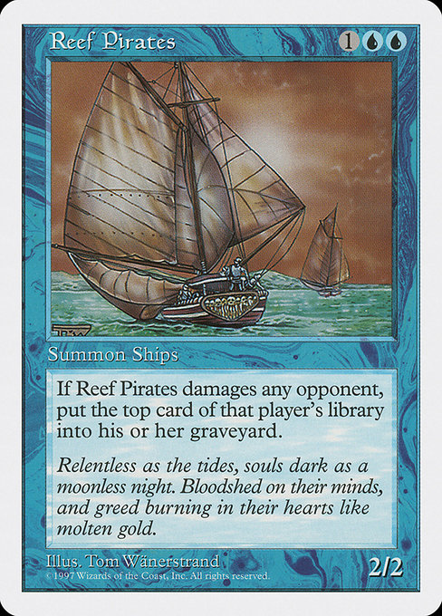 Reef Pirates - Fifth Edition Common Card