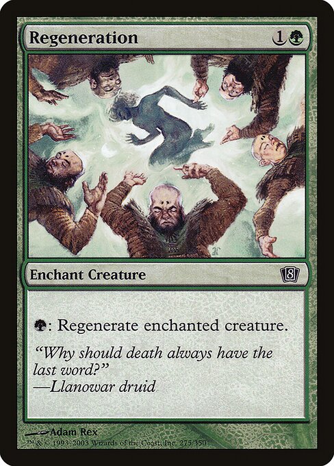 Regeneration - Eighth Edition Common Card