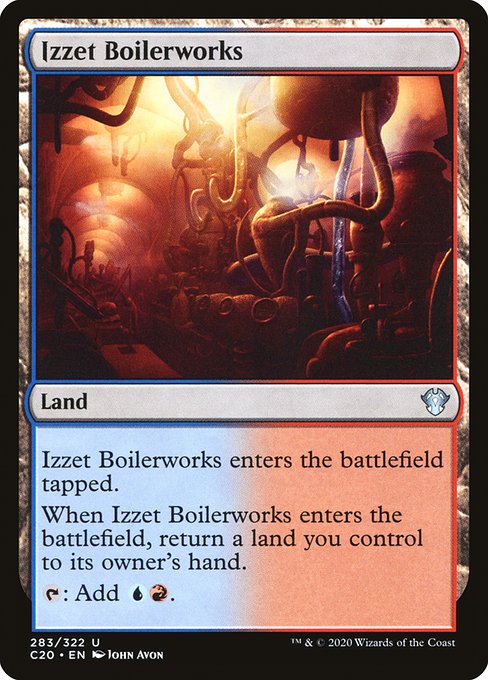 Izzet Boilerworks - Commander 2020 Uncommon Card