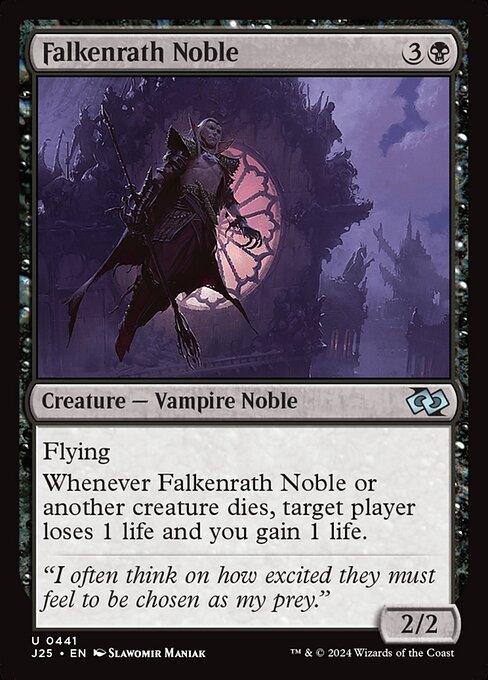 Falkenrath Noble - Foundations Jumpstart Uncommon Card