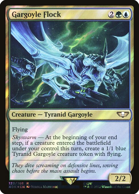 Gargoyle Flock - Warhammer 40,000 Commander Rare Card