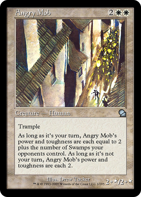 Angry Mob - Masters Edition Uncommon Card