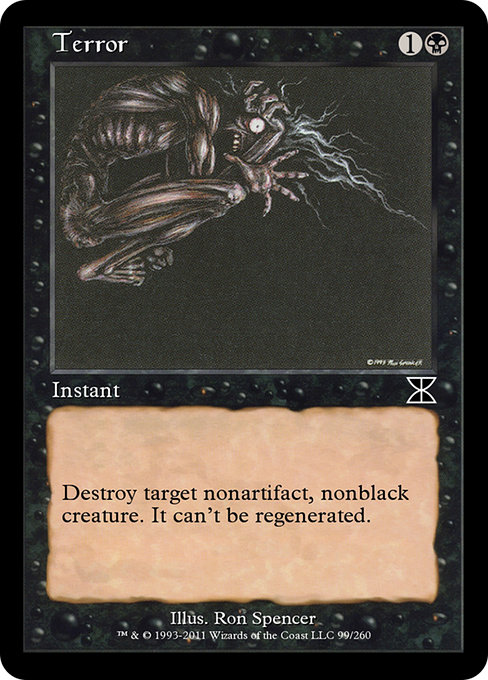 Terror - Masters Edition IV Common Card