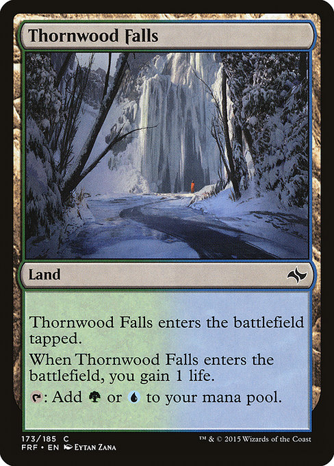 Thornwood Falls - Fate Reforged Common Card