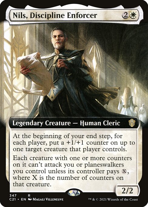 Nils, Discipline Enforcer - Commander 2021 Rare Card