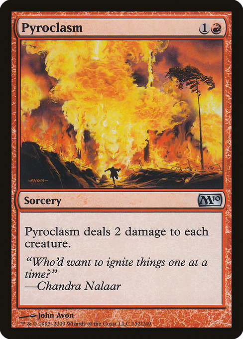 Pyroclasm - Magic 2010 Uncommon Card