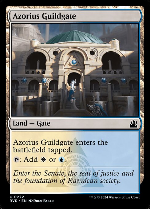 Azorius Guildgate - Ravnica Remastered Common Card