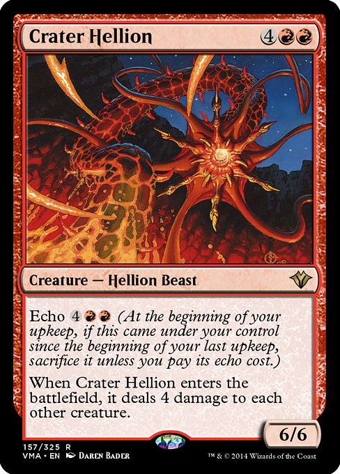 Crater Hellion - Vintage Masters Rare Card