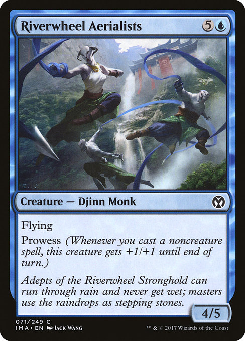 Riverwheel Aerialists - Iconic Masters Common Card