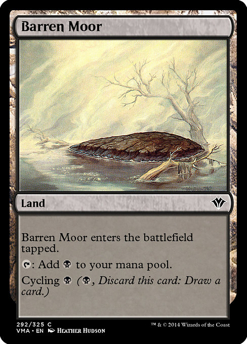Barren Moor - Vintage Masters Common Card
