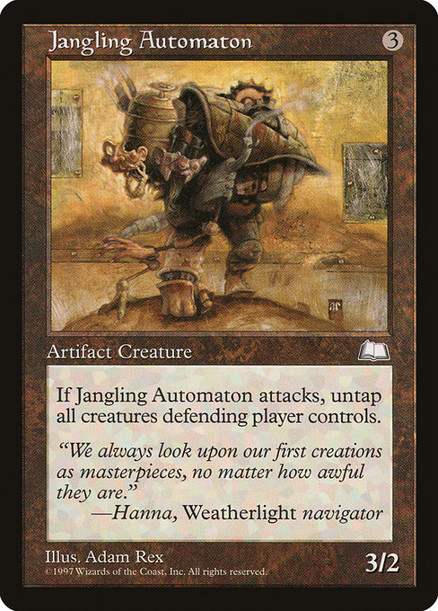 Jangling Automaton - Weatherlight Common Card
