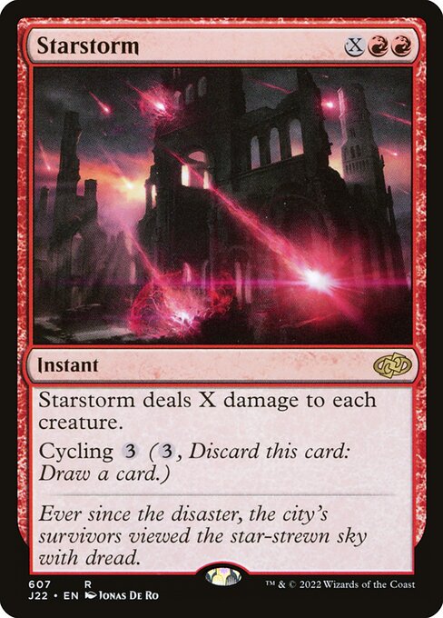 Starstorm - Jumpstart 2022 Rare Card