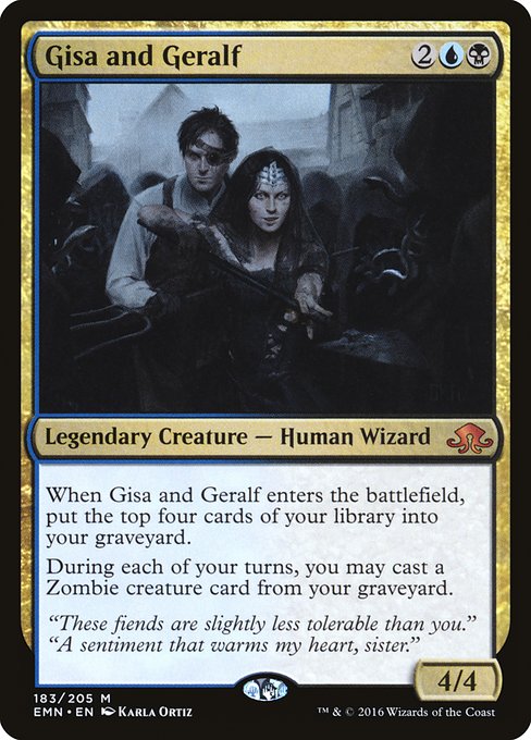 Gisa and Geralf - Eldritch Moon Mythic Card