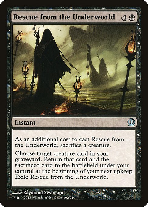 Rescue from the Underworld - Theros Uncommon Card