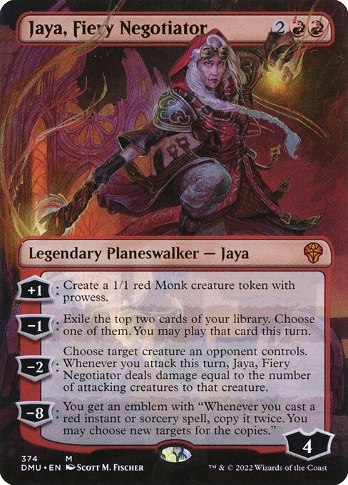 Jaya, Fiery Negotiator - Dominaria United Mythic Card