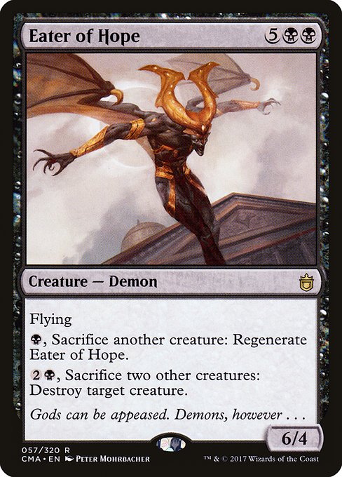 Eater of Hope - Commander Anthology Rare Card