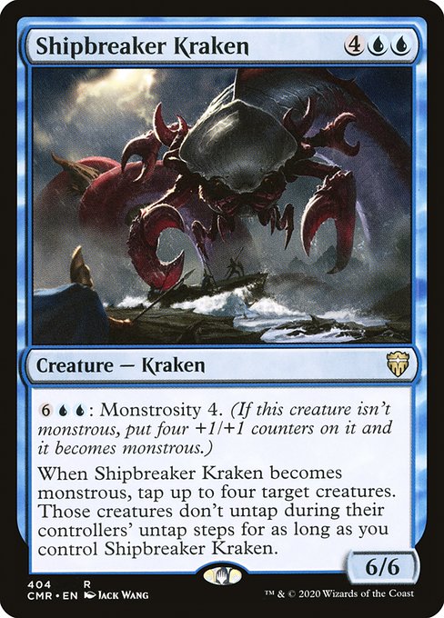 Shipbreaker Kraken - Commander Legends Rare Card