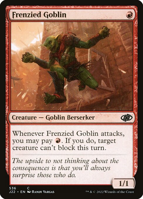 Frenzied Goblin - Jumpstart 2022 Common Card