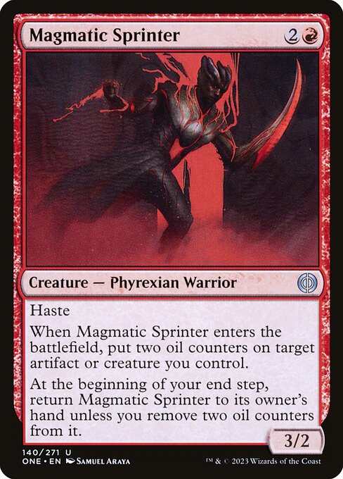 Magmatic Sprinter - Phyrexia: All Will Be One Uncommon Card