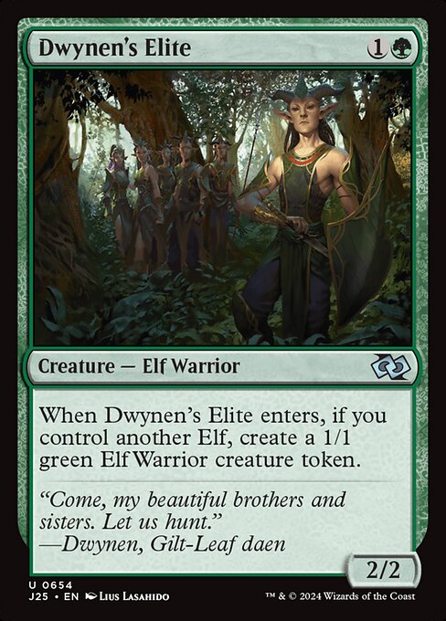 Dwynen's Elite - Foundations Jumpstart Uncommon Card