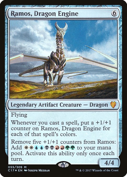 Ramos, Dragon Engine - Commander 2017 Mythic Card