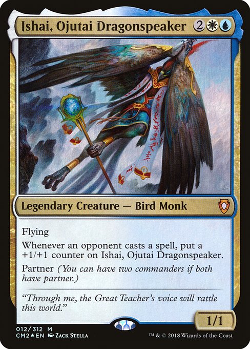 Ishai, Ojutai Dragonspeaker - Commander Anthology Volume II Mythic Card