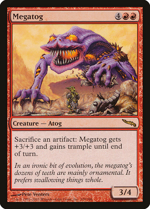 Megatog - Mirrodin Rare Card