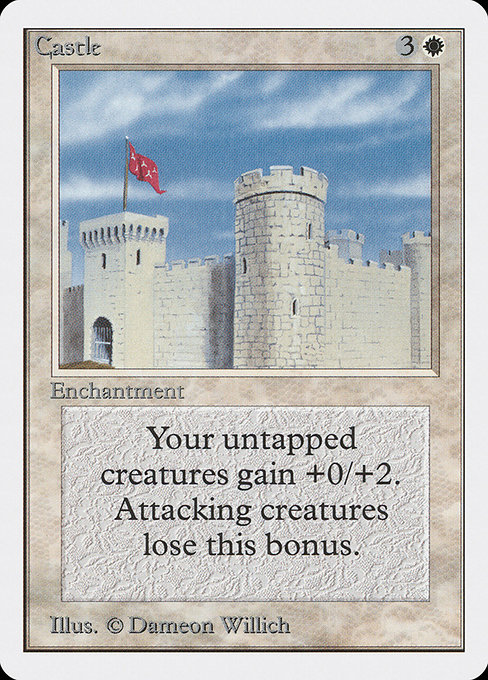 Castle - Unlimited Edition Uncommon Card