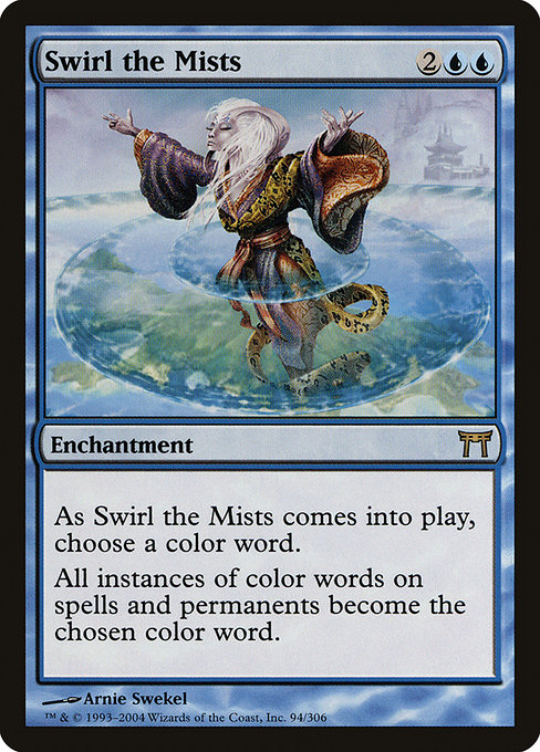 Swirl the Mists - Champions of Kamigawa Rare Card