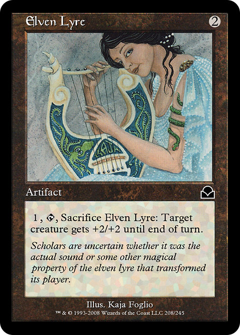 Elven Lyre - Masters Edition II Common Card