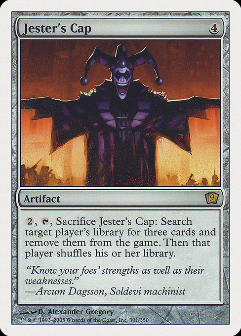 Jester's Cap - Ninth Edition Rare Card