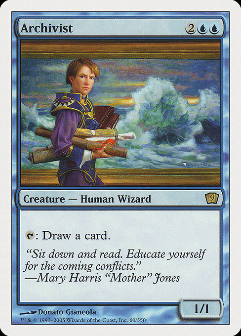 Archivist - Ninth Edition Rare Card