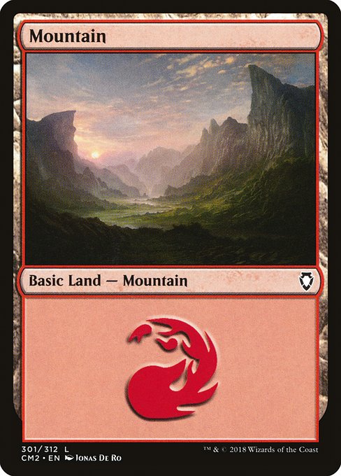 Mountain - Commander Anthology Volume II Common Card