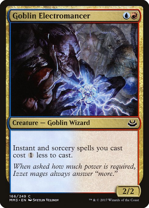 Goblin Electromancer - Modern Masters 2017 Common Card