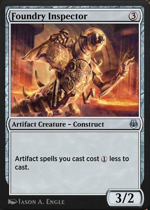 Foundry Inspector - Kaladesh Remastered Uncommon Card