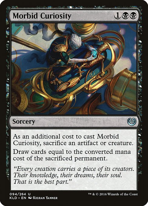 Morbid Curiosity - Kaladesh Uncommon Card