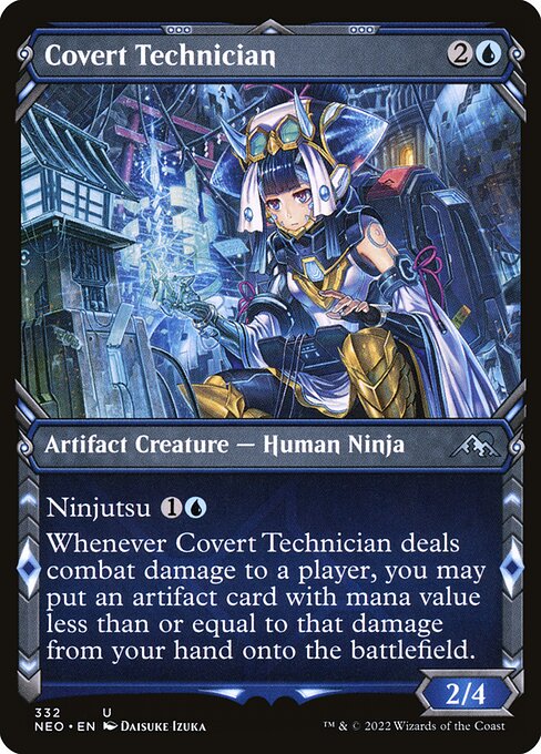 Covert Technician - Kamigawa: Neon Dynasty Uncommon Card