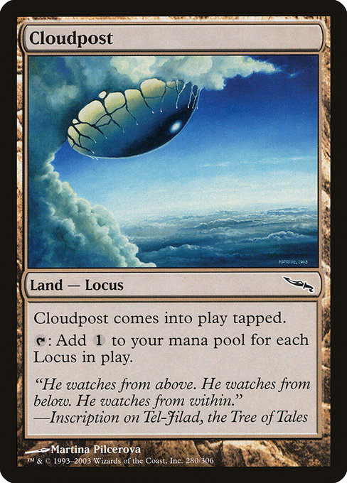 Cloudpost - Mirrodin Common Card