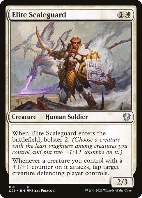 Elite Scaleguard - Commander 2021 Uncommon Card
