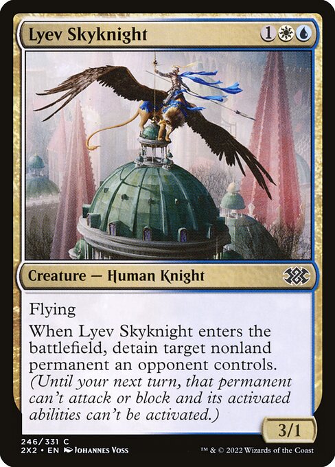 Lyev Skyknight - Double Masters 2022 Common Card