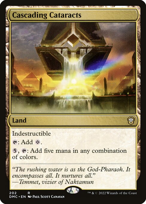 Cascading Cataracts - Dominaria United Commander Rare Card